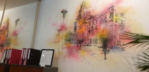 graffeur decoration mural paris