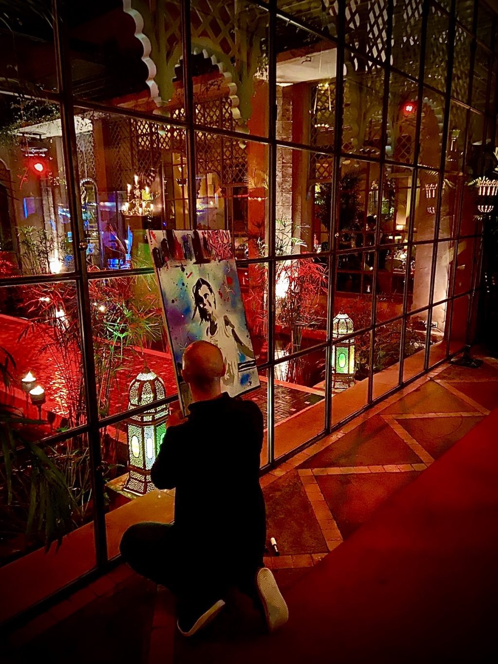 PERFORMANCE ARTISTIQUE (MARRAKECH)