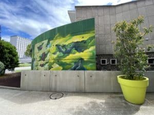 fresque exterieure decoration vegetale